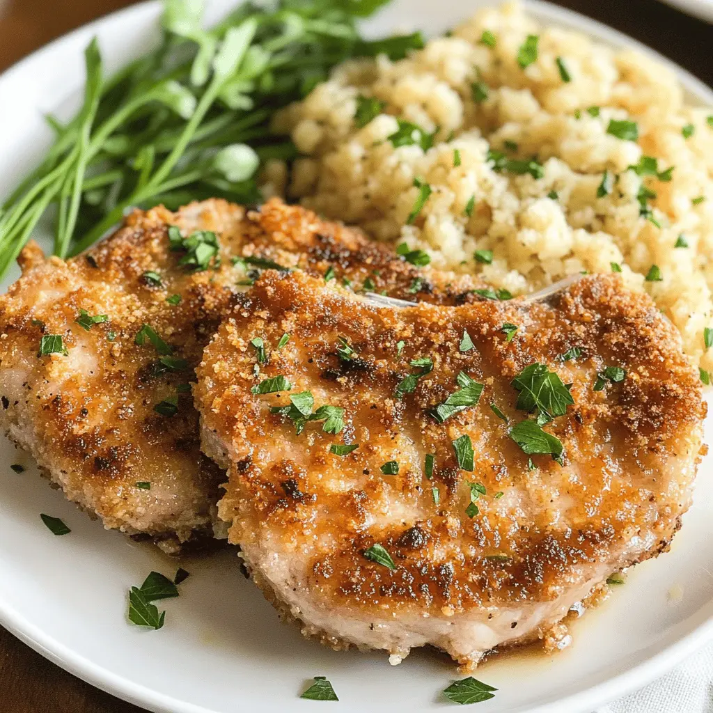 These Blackstone Parmesan Crusted Pork Chops are juicy, flavorful, and oh-so-satisfying! Coated with a crunchy Parmesan crust, they’re perfect for a weeknight dinner or a special gathering. Serve them with your favorite sides for a complete meal. Don't forget to save this recipe and impress your family and friends at your next cookout!