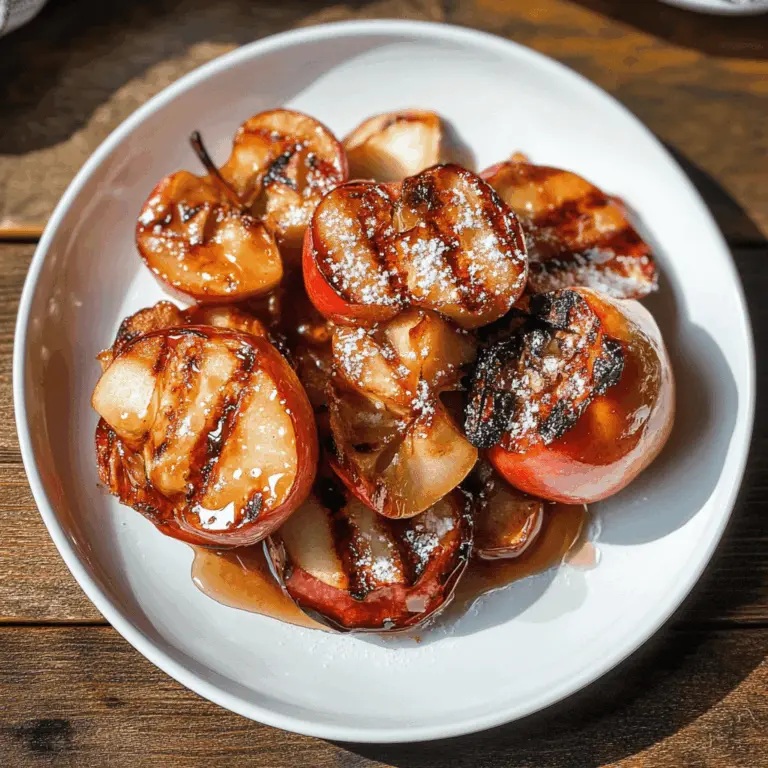 Bloomin’ Grilled Apples
