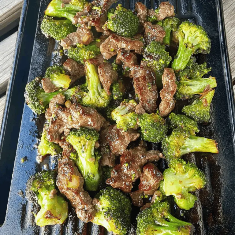 Easy Beef And Broccoli On The Blackstone Griddle