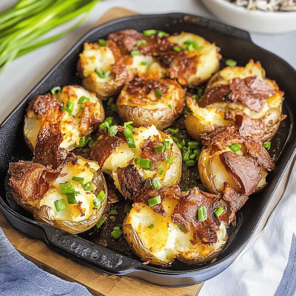 Get ready to make perfectly crispy Blackstone Smashed Potatoes! This easy recipe features tender potatoes that are smashed and grilled to golden perfection, seasoned with herbs for a burst of flavor. Ideal for a family dinner or a backyard BBQ, save this pin to impress your friends with a simple yet delicious side dish!