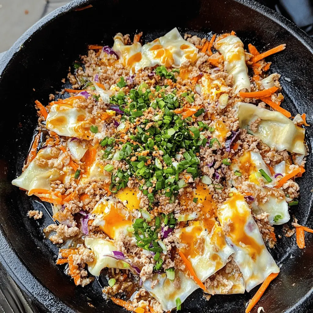 This Eggroll in a Bowl on the Blackstone Griddle recipe is a quick and delicious twist on a classic dish! Packed with fresh veggies and savory ground meat, it’s the perfect one-pan meal for busy weeknights. Ready in just 30 minutes, this dish is sure to be a family favorite! Save this pin for a tasty, easy dinner option anytime!