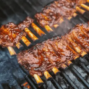 Looking for a delicious way to enjoy summer BBQ? Try these fall-off-the-bone ribs cooked to perfection on the grill! With a mouthwatering blend of spices and a glaze that caramelizes beautifully, these ribs will be the highlight of any cookout. Save this recipe to impress your friends and family at your next gathering!