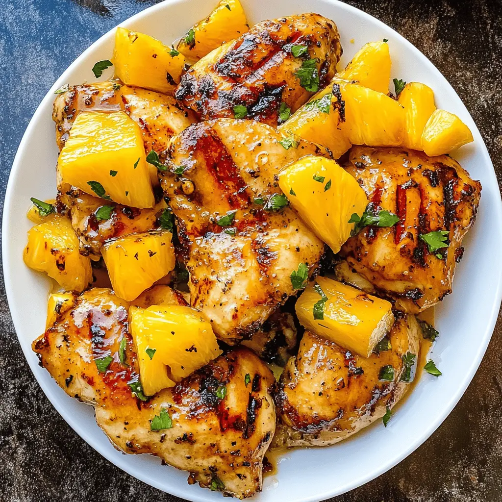 Juicy grilled chicken meets the sweet and zesty flavors of mango and pineapple in this easy recipe! Perfect for summer cookouts or family dinners, this dish is sure to impress. Packed with tropical goodness, it’s a delightful way to bring sunshine to your plate! Save this pin and get ready to fire up the grill for a delicious meal that everyone will love.