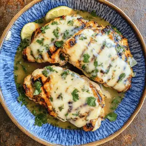 Fire up the grill for this mouthwatering Grilled Salsa Verde Pepper Jack Chicken! Tender chicken breasts are smothered in zesty salsa verde and topped with creamy pepper jack cheese, creating a burst of flavors in every bite. Perfect for summer barbecues or quick weeknight dinners. Save this recipe for your next gathering and impress your friends and family!