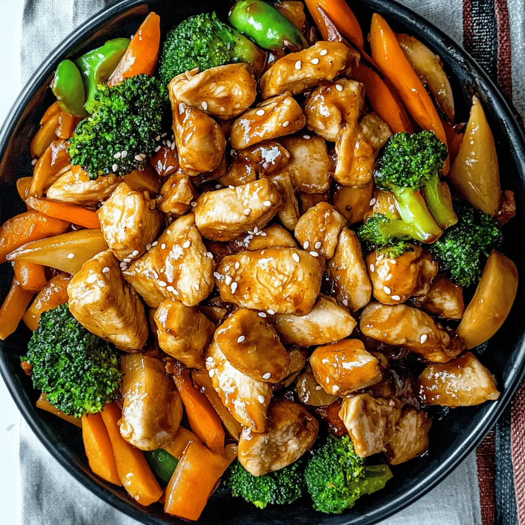 Get ready for a taste of the grill with this Hibachi Chicken and Vegetables recipe! Juicy chicken and vibrant veggies are stir-fried to perfection with a delightful soy sauce marinade. Perfect for a weeknight dinner or a fun gathering, this dish is easy to make and packed with flavor. Save this recipe for a quick and delicious meal that everyone will love!
