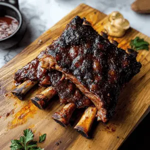 Fire up your smoker for these delicious Smoked Beef Back Ribs! Tender, juicy, and packed with flavor, this recipe features a savory rub that enhances the rich beef taste. Perfect for weekend gatherings, game days, or any BBQ lover’s dream meal. Don't forget to save this recipe for your next cookout!
