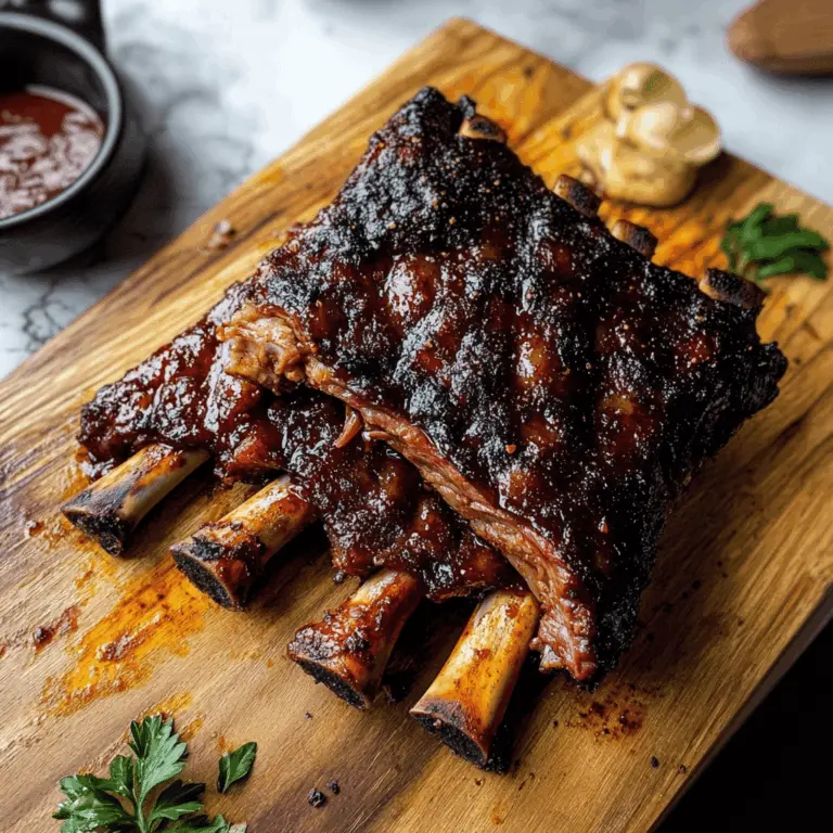Smoked Beef Back Ribs