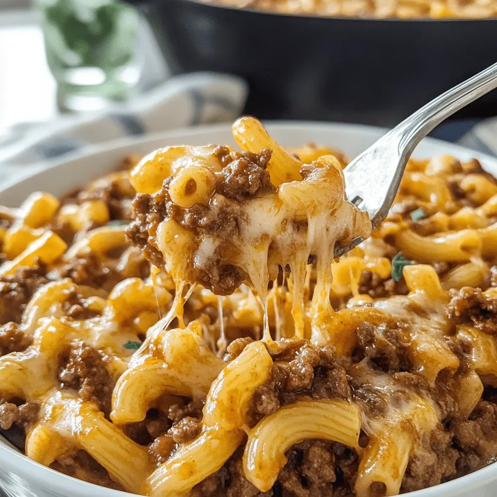 Easy Homemade Beefaroni Recipe