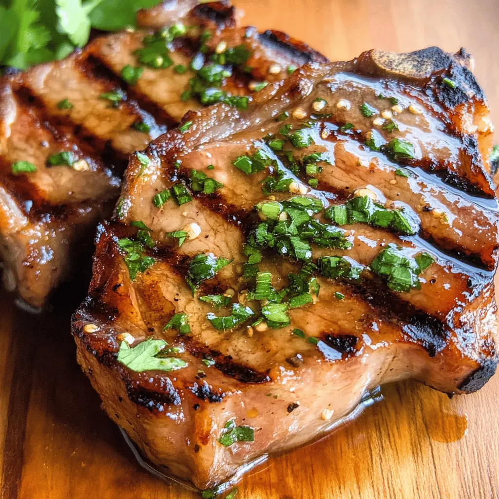 Transform your pork chops with this easy and flavorful marinade! Made with ingredients like soy sauce, garlic, and honey, it infuses juicy chops with delicious taste. Perfect for a weeknight dinner or backyard barbecue! Don’t forget to save this recipe for your next cooking adventure. Your taste buds will thank you!
