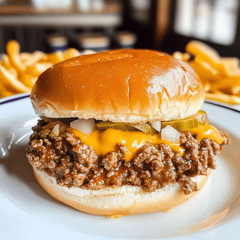 Easy Big Mac Sloppy Joes Recipe