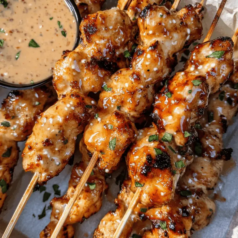 Easy Bang Bang Chicken Skewers Recipe