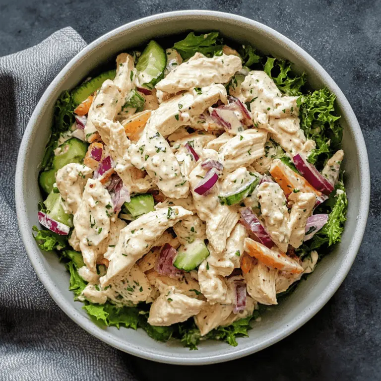 Easy Creamy Keto Chicken Salad Recipe