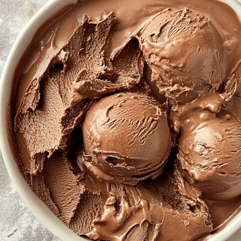 Easy Homemade Chocolate Ice Cream Recipe