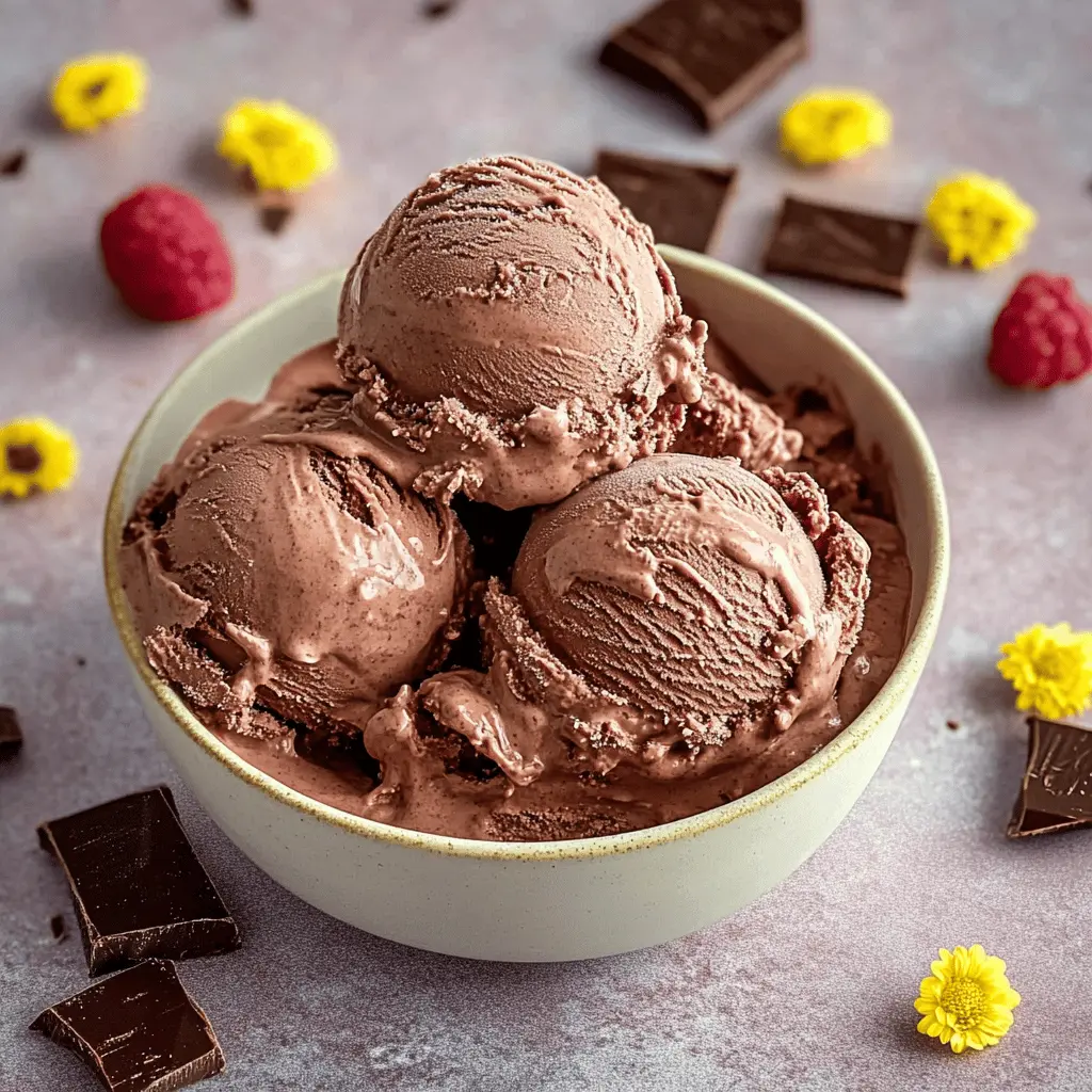 Easy Homemade Chocolate Ice Cream Recipe