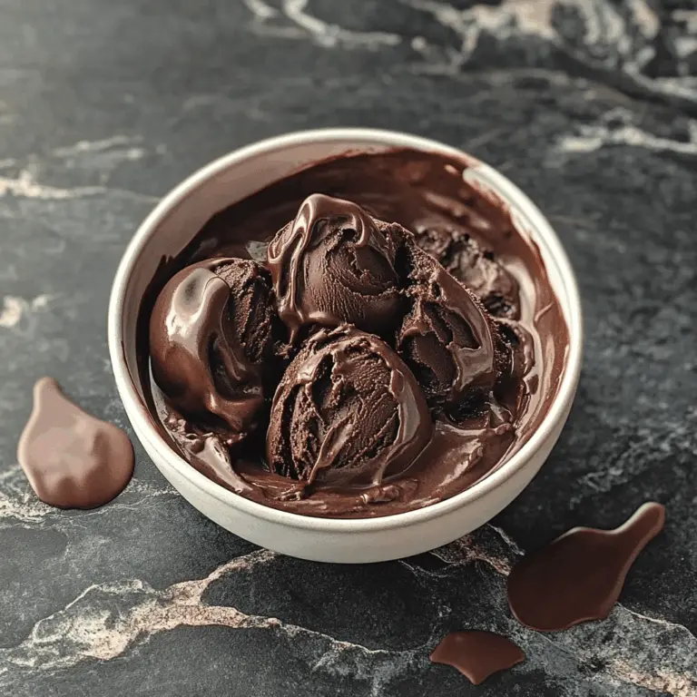 Easy Rich Dark Chocolate Gelato Recipe