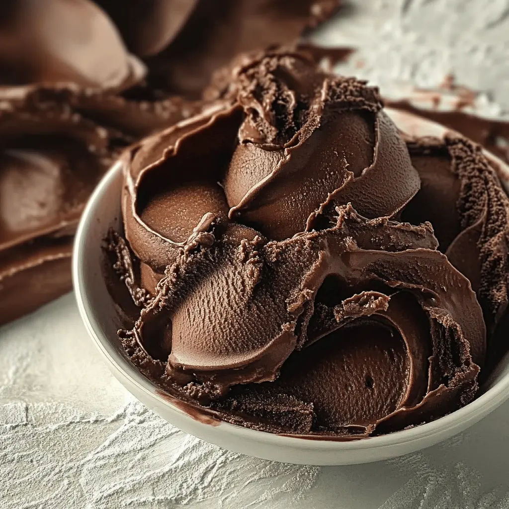 Easy Rich Dark Chocolate Gelato Recipe
