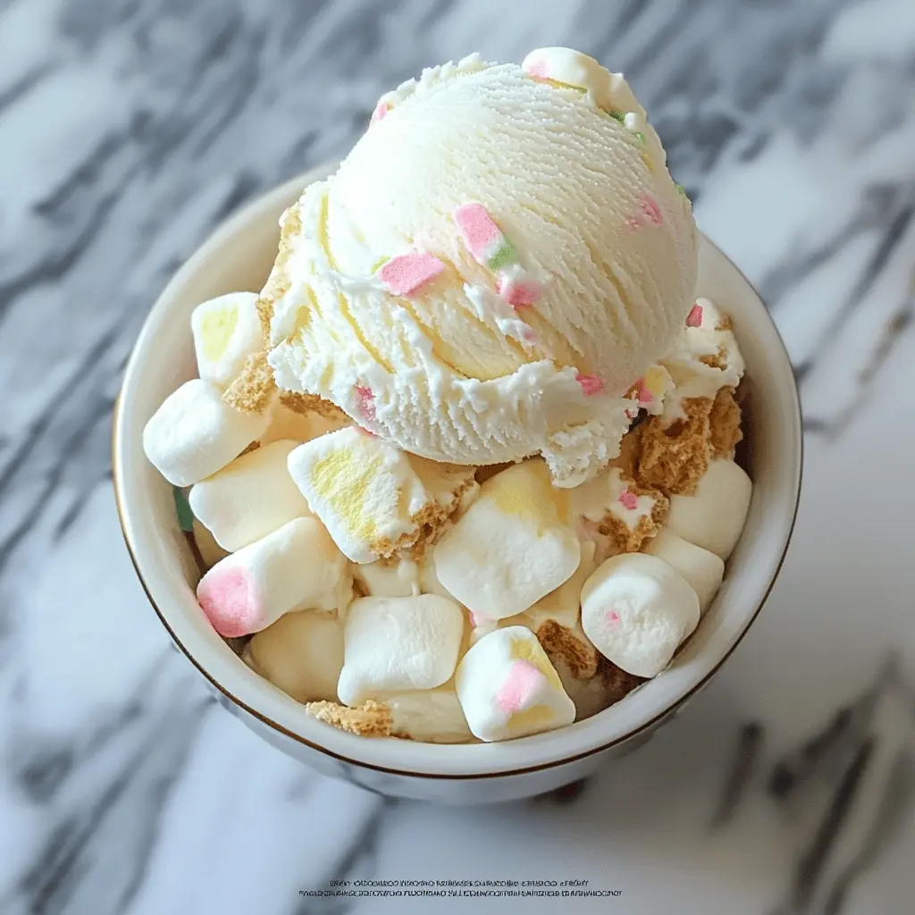 Easy Homemade Marshmallow Ice Cream Recipe