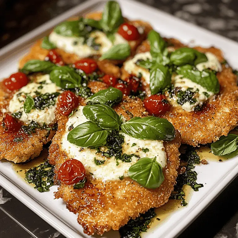 Easy Italian Basil Chicken Cutlets Recipe