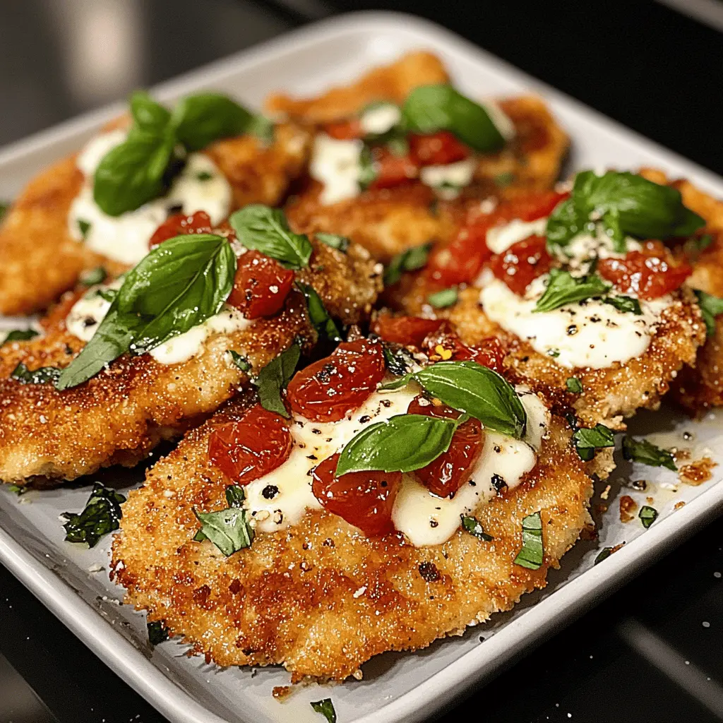 Easy Italian Basil Chicken Cutlets Recipe