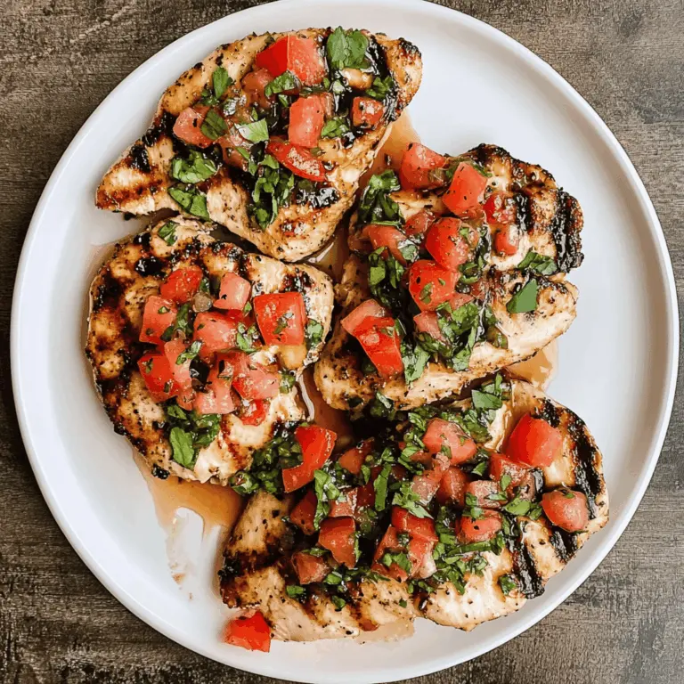 Easy 30-Minute Bruschetta Chicken Recipe