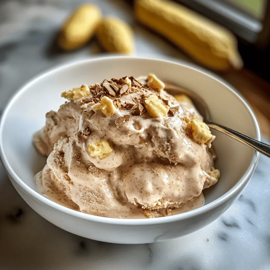 Creamy Cottage Cheese Peanut Butter Ice Cream Recipe