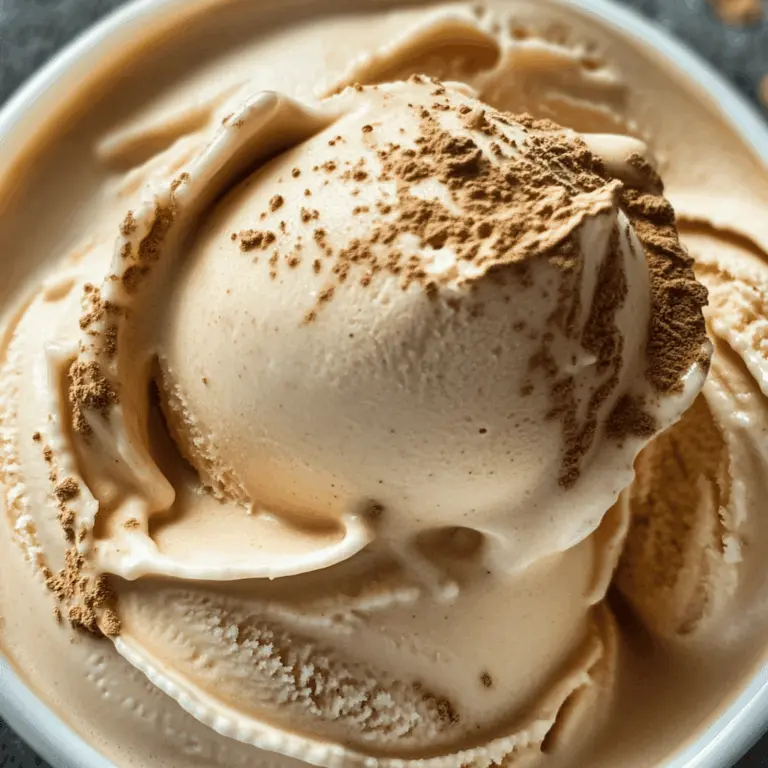 Easy Homemade Cappuccino Ice Cream Recipe