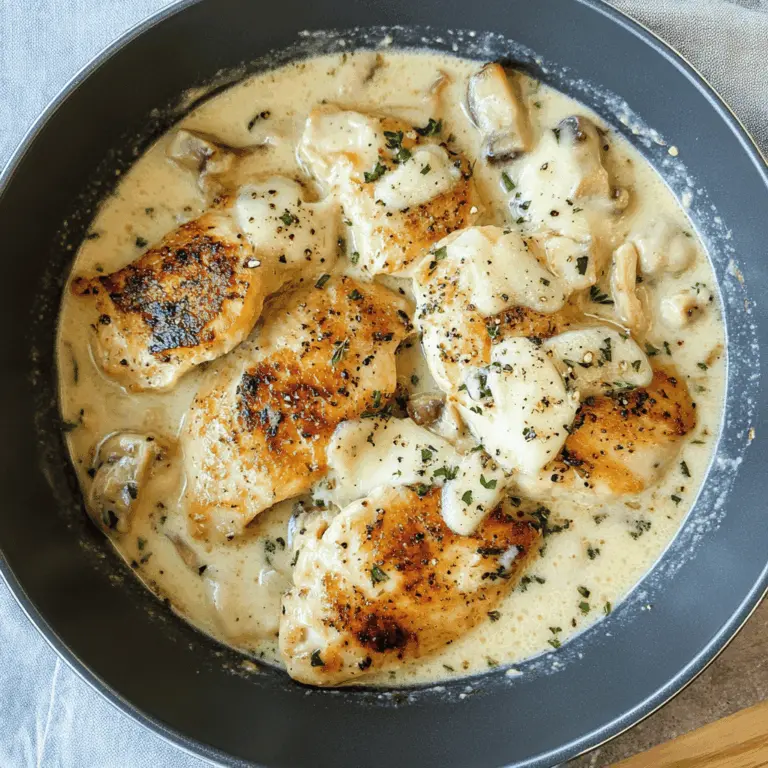 Creamy Asiago Chicken Recipe – Easy & Cheesy