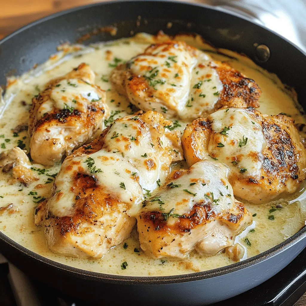 Creamy Asiago Chicken Recipe – Easy & Cheesy