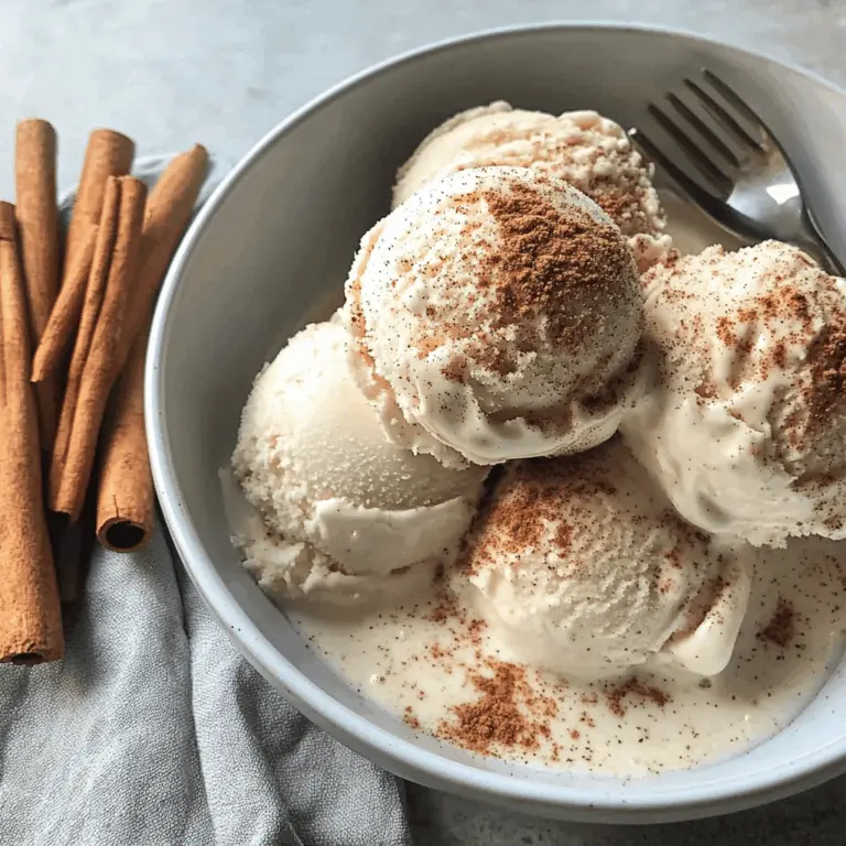 Easy Homemade Cinnamon and Honey Ice Cream Recipe