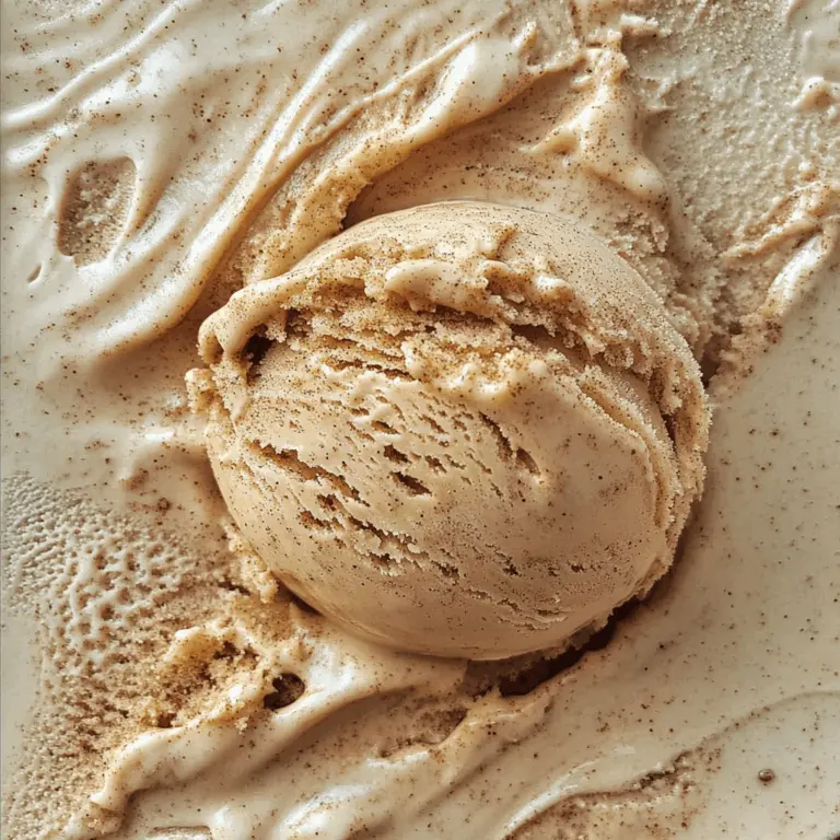 Easy Brown Sugar Cinnamon Ice Cream Recipe