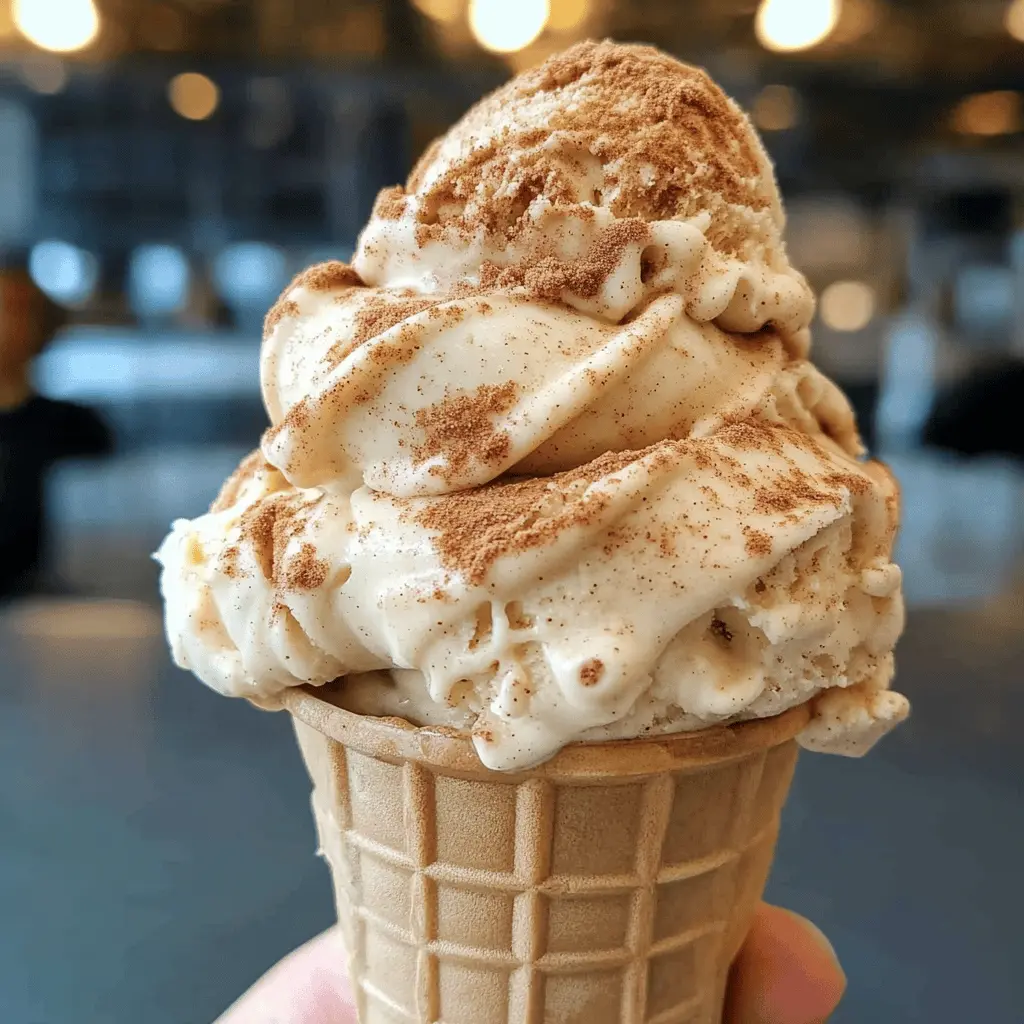 Easy Brown Sugar Cinnamon Ice Cream Recipe
