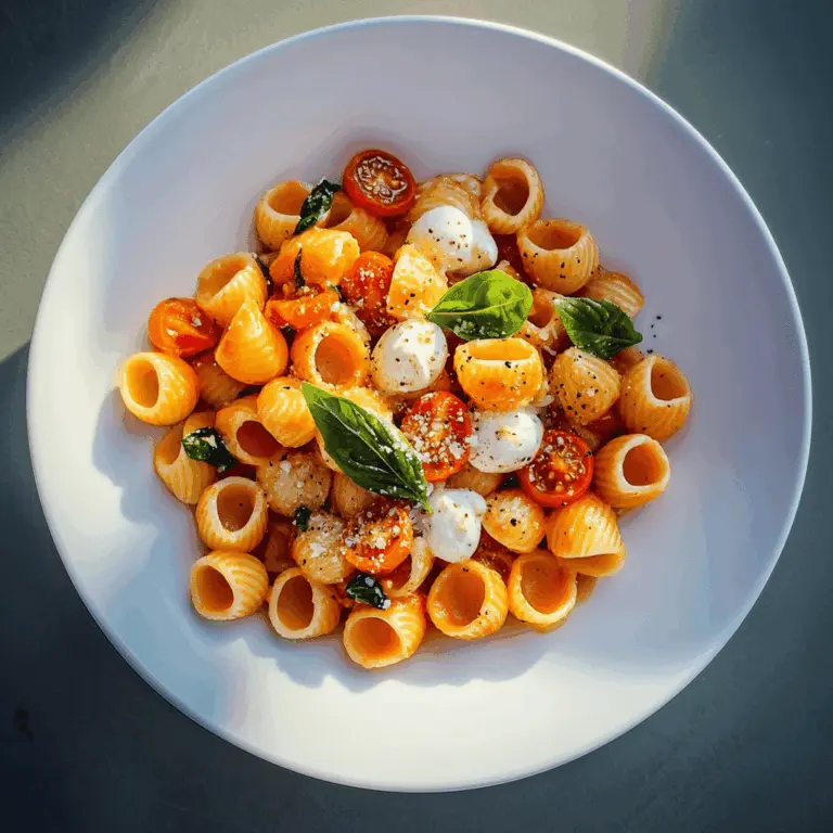 Easy Cherry Tomato Basil Pasta Recipe