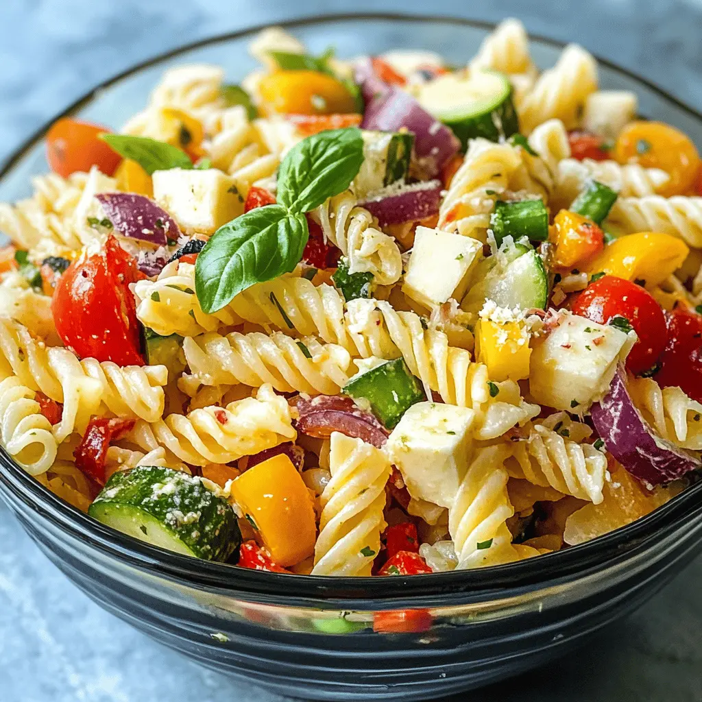 Easy Summer Pasta Salad Recipe