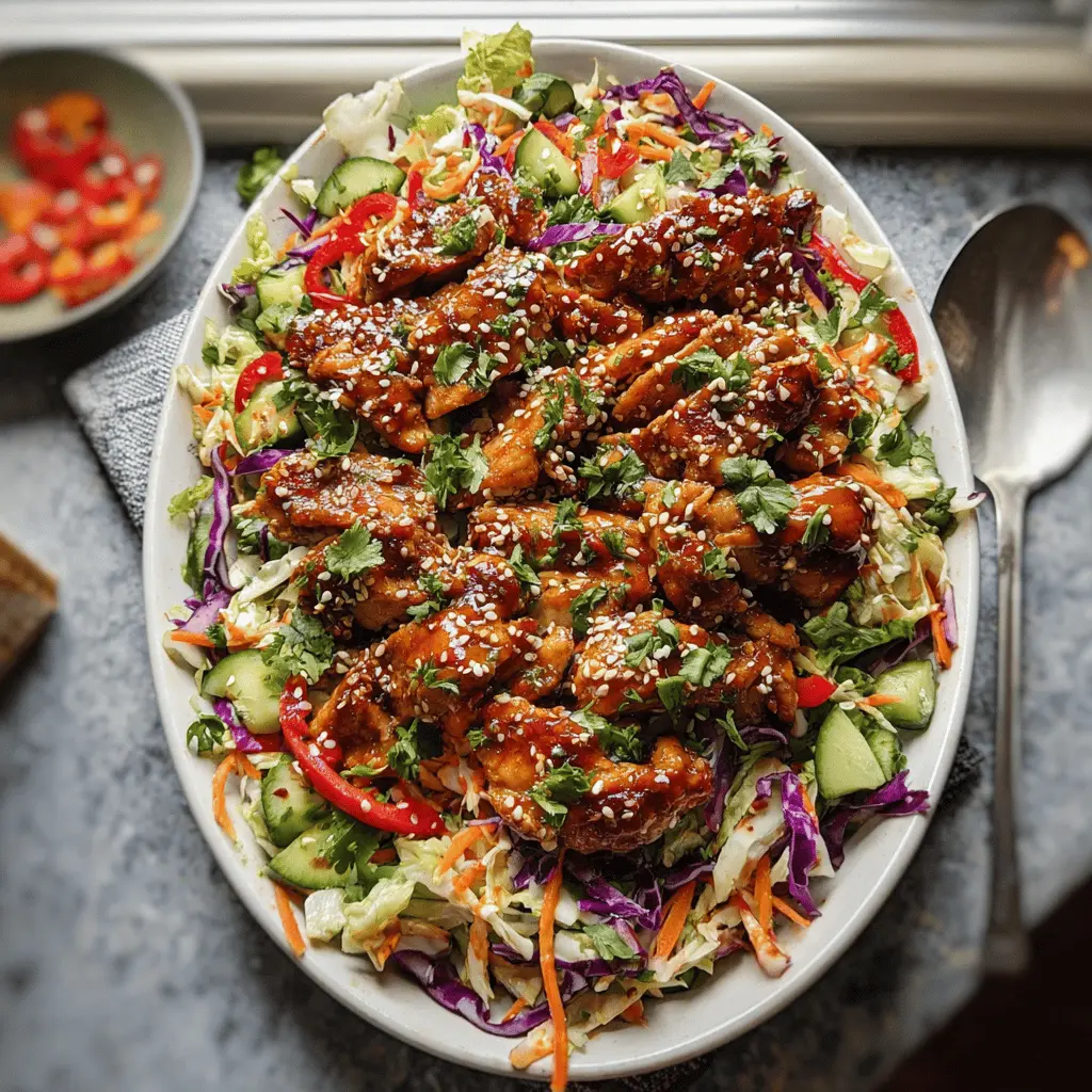 Easy Sesame Chicken Salad Recipe