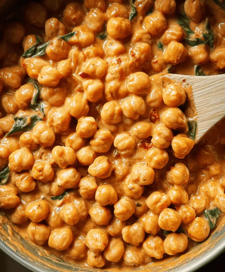 Marry Me Chickpeas Easy One-Pot Dinner