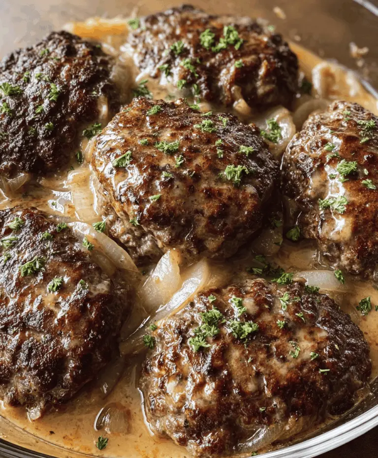 Easy Amish Hamburger Steak Bake Recipe