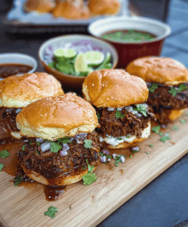 Easy Smoked Beef Birria Burgers Recipe