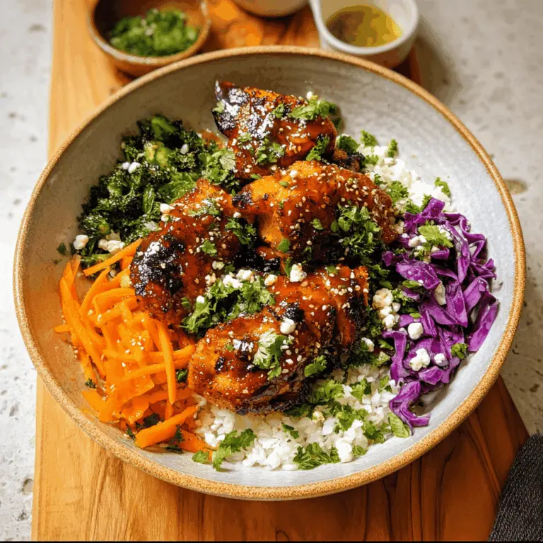 Easy Hot Honey Chicken Bowls Recipe
