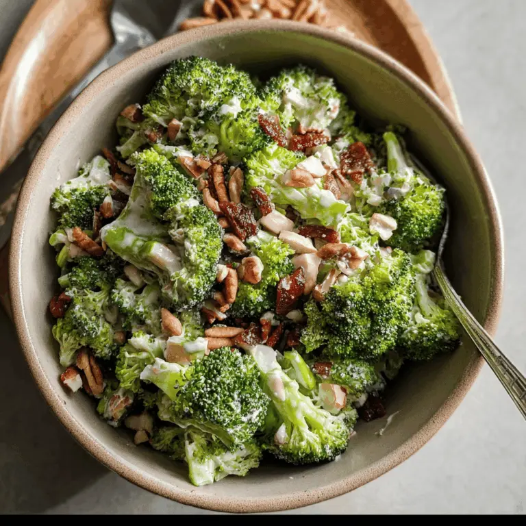 Easy Healthy Broccoli Salad Recipe
