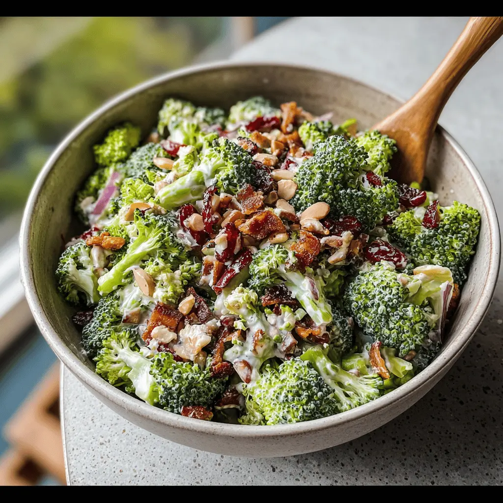 Easy Healthy Broccoli Salad Recipe