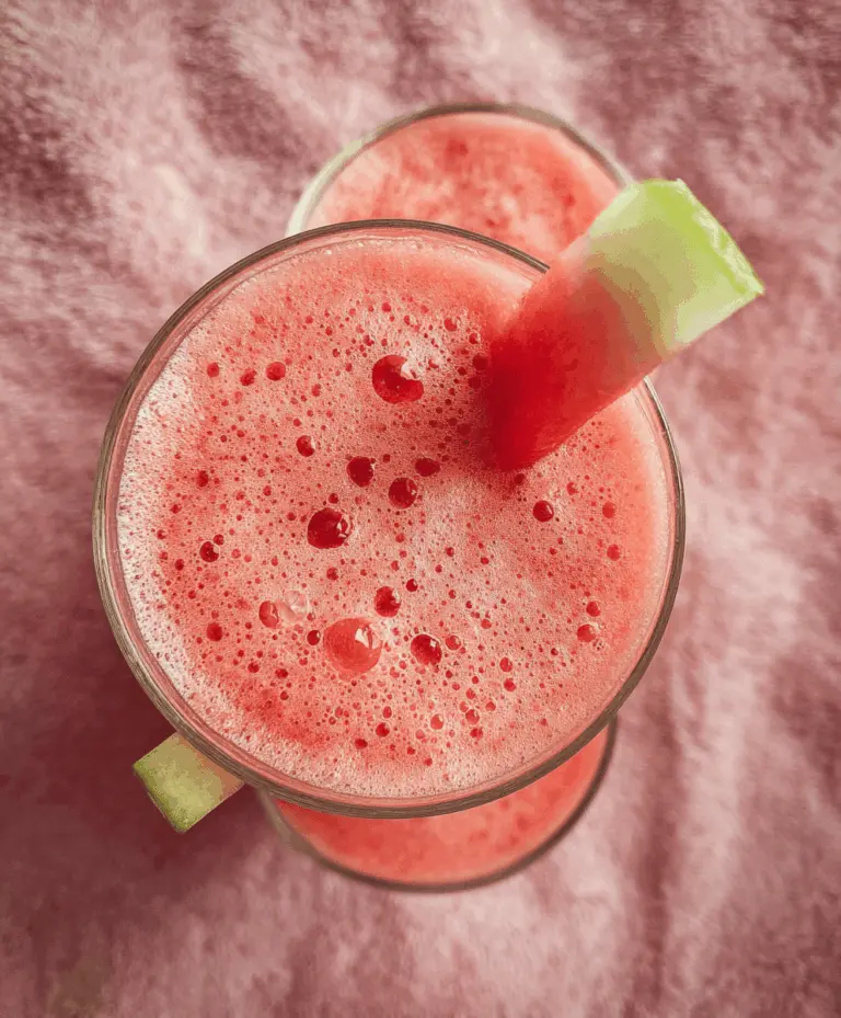 Refreshing Watermelon Smoothie Recipe