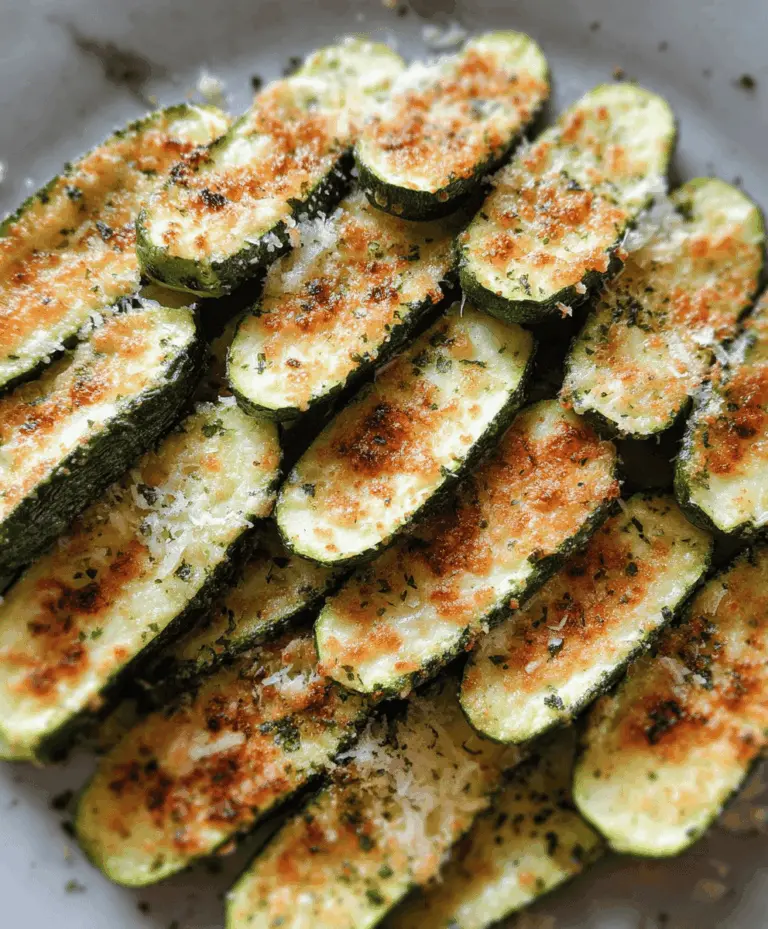 Easy Baked Parmesan Zucchini Recipe
