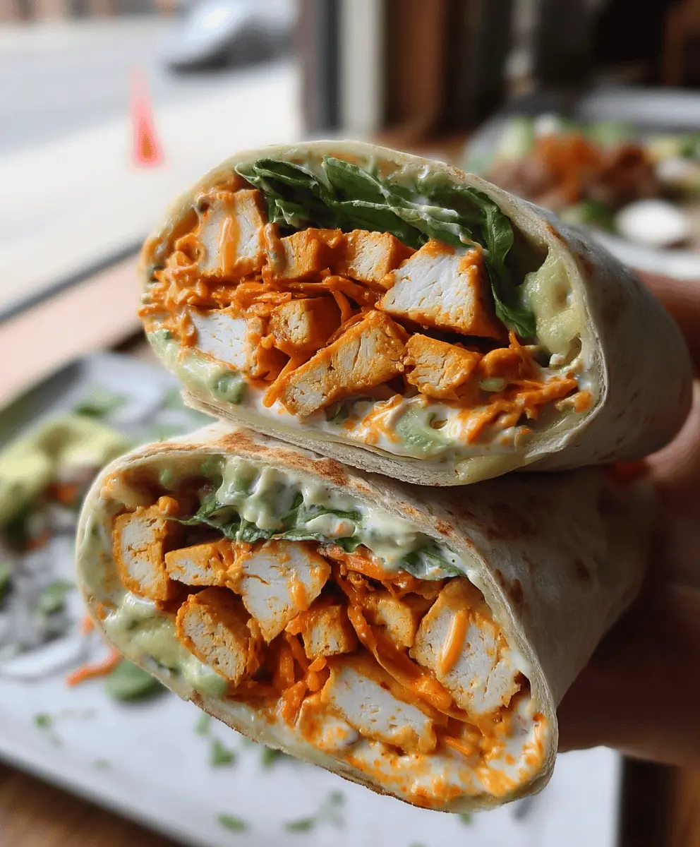 Easy Spicy Buffalo Tofu Wrap Recipe