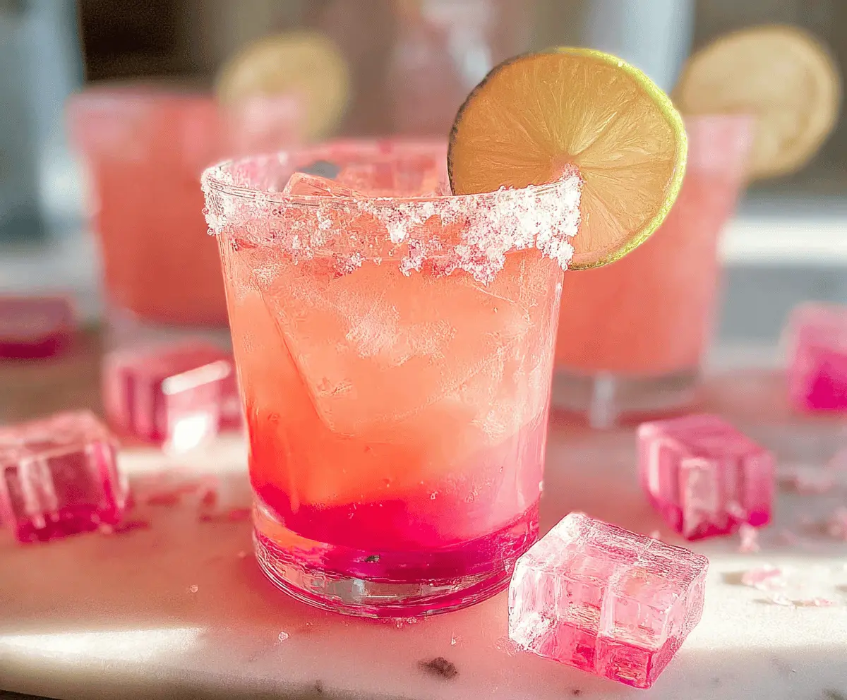 Easy Pink Starburst Cocktail Recipe