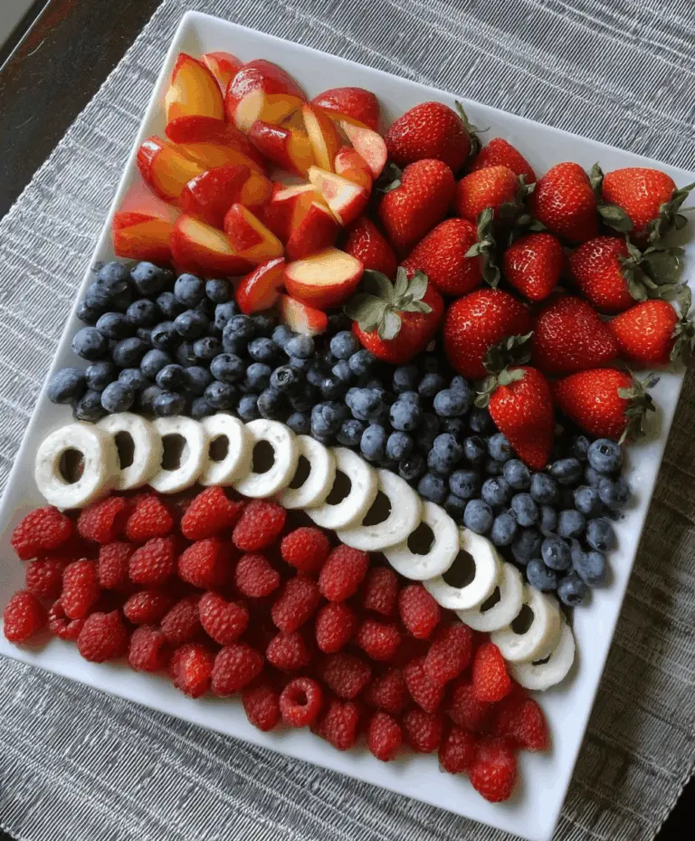 Easy 4th of July Fruit Platter Ideas