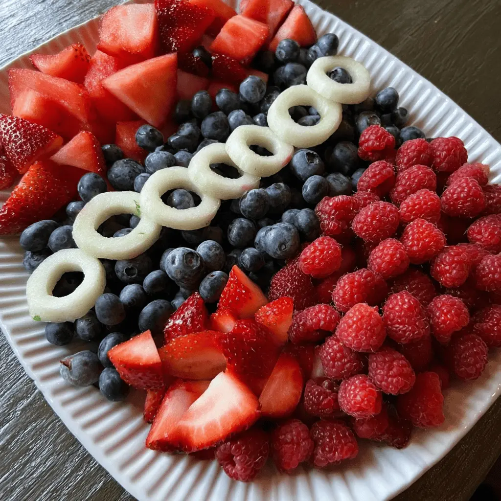 Easy 4th of July Fruit Platter Ideas