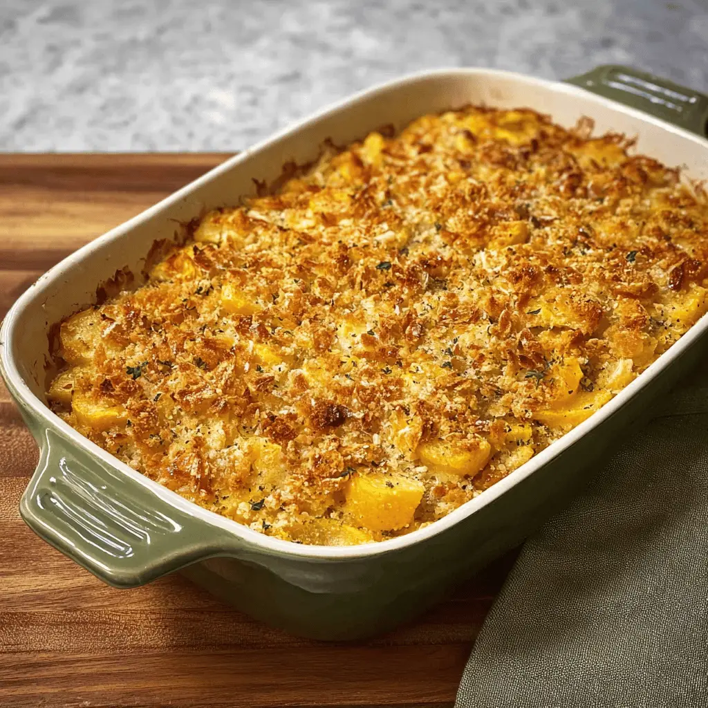 Easy Southern Squash Casserole Perfect for Family Meals