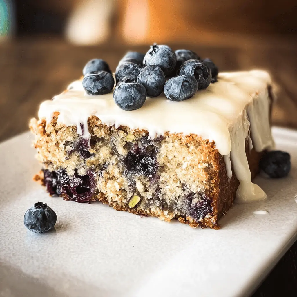 Moist Blueberry Zucchini Cake Recipe