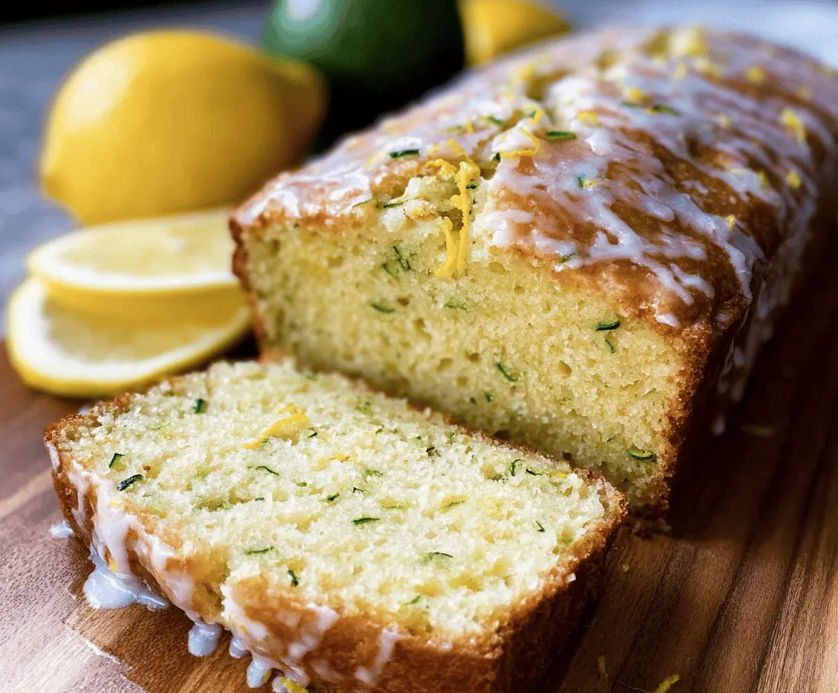Pioneer Woman’s Refreshing Lemon Zucchini Bread Recipe