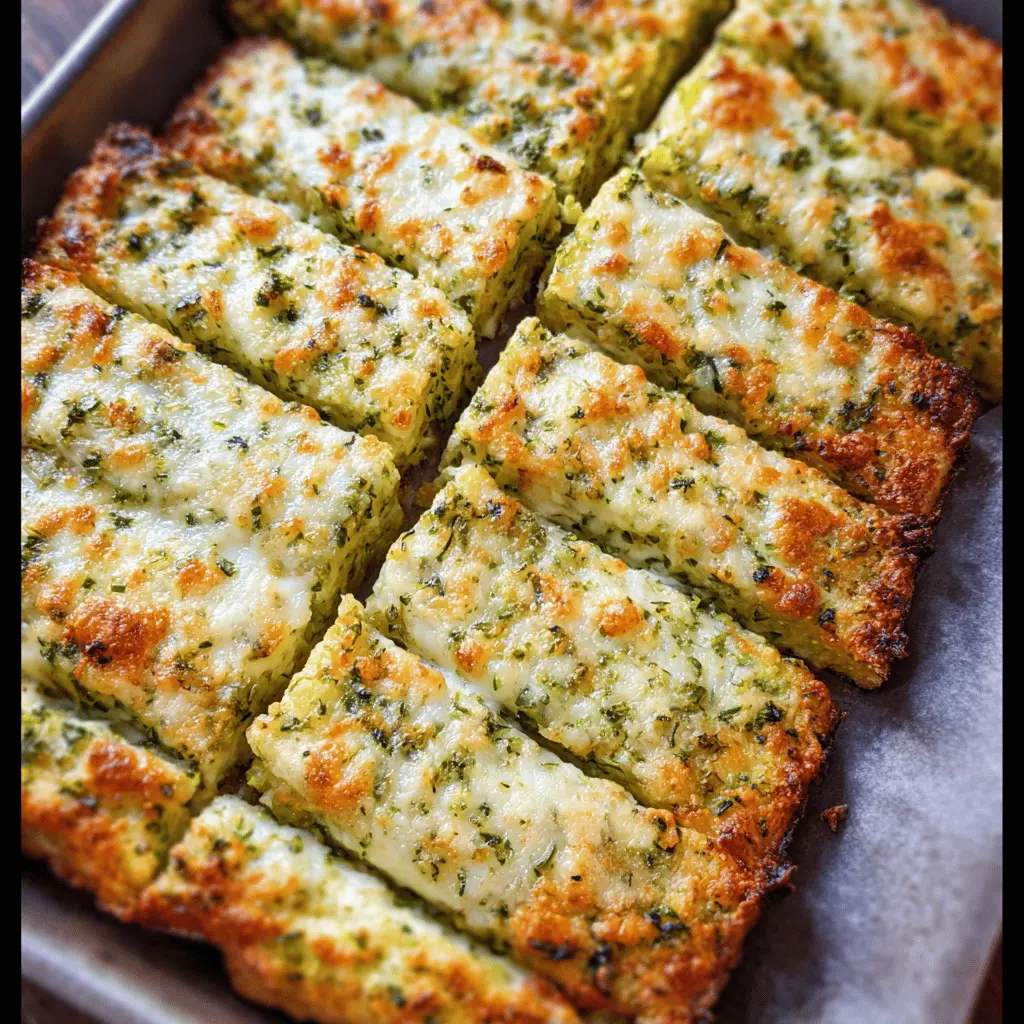 Easy Zucchini Breadsticks Recipe for Snack Time
